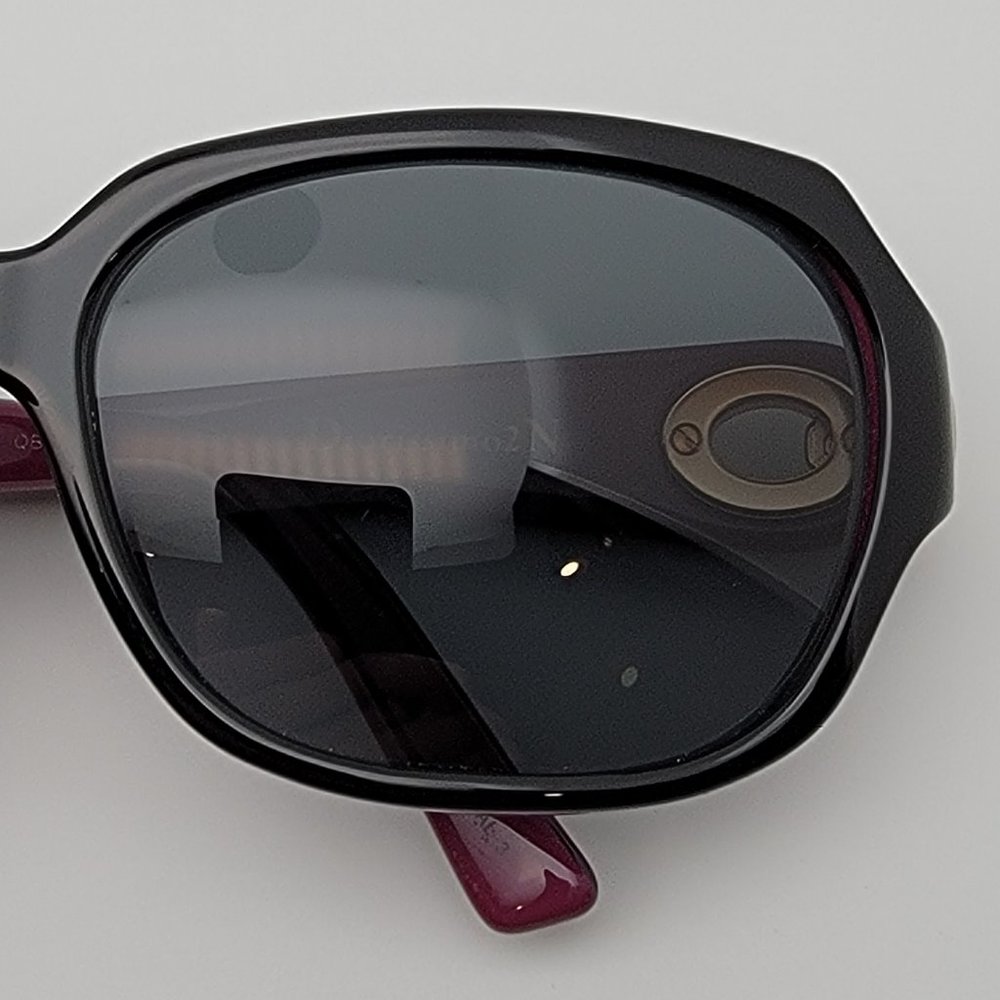 *SOLD* Christian Dior Diorissimo2N EWKYI Shiny Black Fuchsia Sunglasses FRAME - Picture 13 of 14